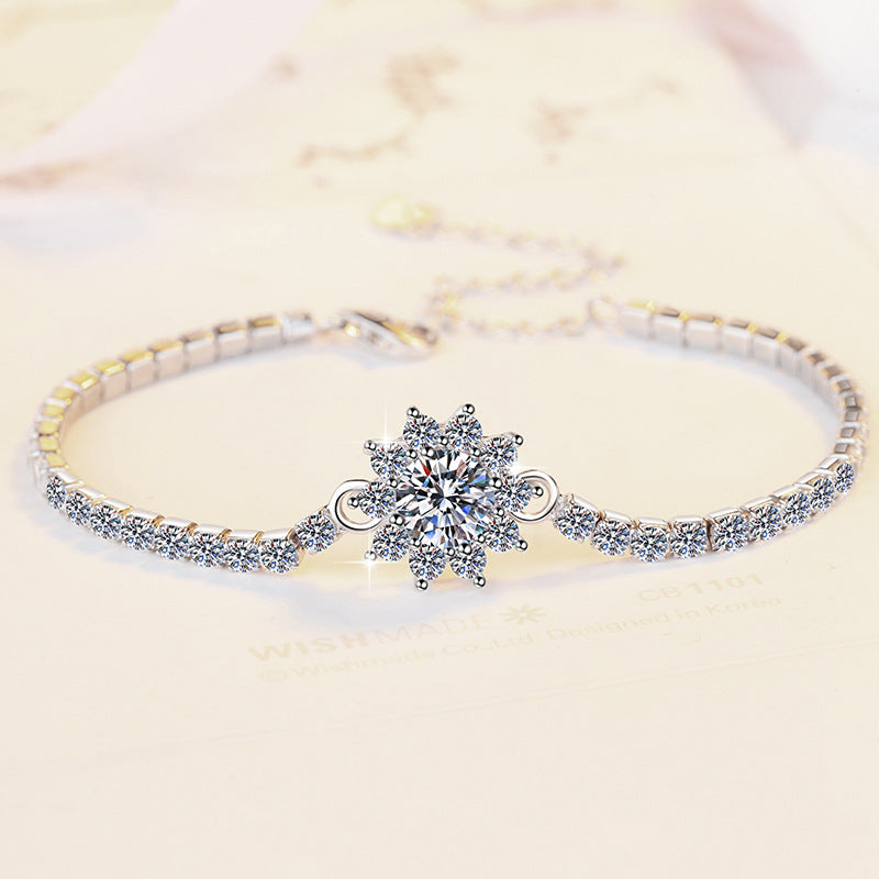 snowflower-sterling-silver-platinum-plated-moissanite-bracelets